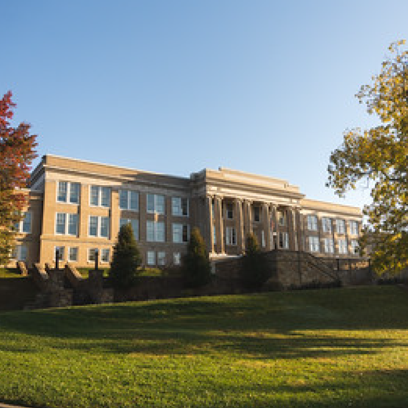 Recent photograph of Hardway Hall from Locust Avenue